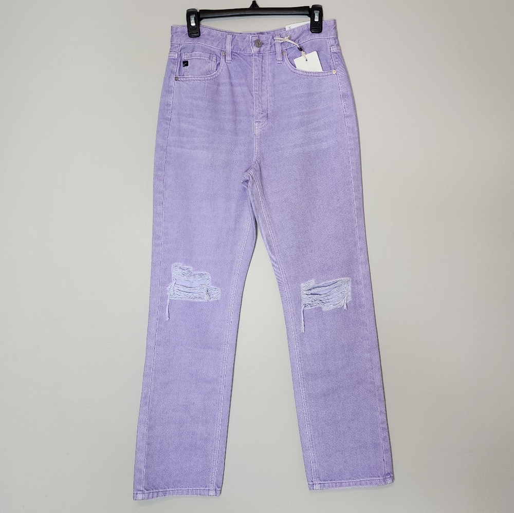 Kancan Purple 90s Straight Leg
